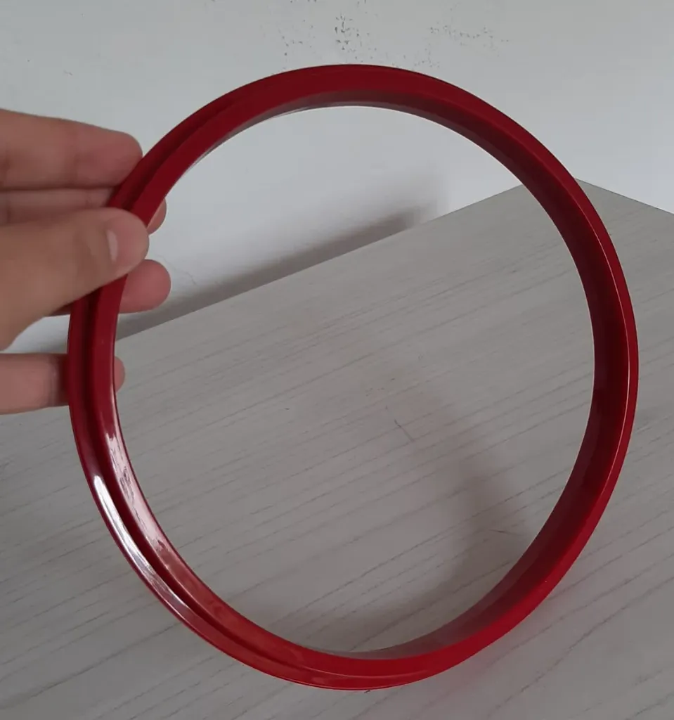 Royal Prestige Aro De Silicona Color Rojo Para Tapa 20cm 